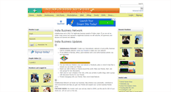 Desktop Screenshot of indiabusiness.net